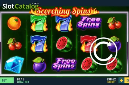 Οθόνη2. Scorching Spins Κουλοχέρης
