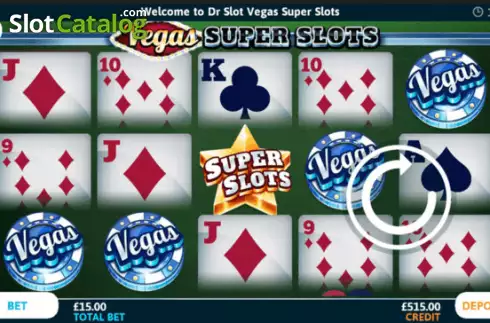 Οθόνη2. Vegas Super Slots Κουλοχέρης