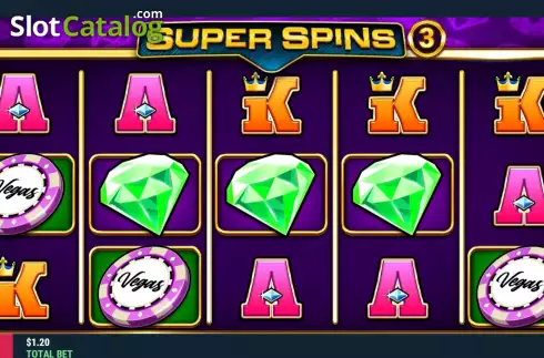 Οθόνη8. Super Spins Vegas Big Reels Κουλοχέρης 