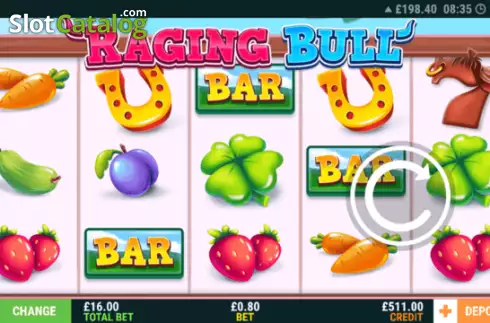 Οθόνη2. Raging Bull (Slot Factory) Κουλοχέρης 