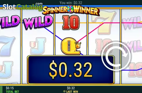 Οθόνη3. Spinner Winner Κουλοχέρης