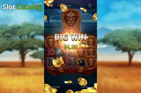 Οθόνη5. King of Safari Κουλοχέρης