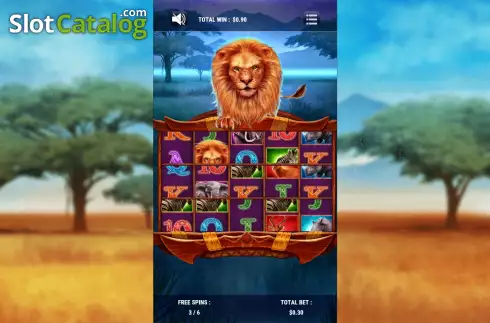 Οθόνη6. King of Safari Κουλοχέρης
