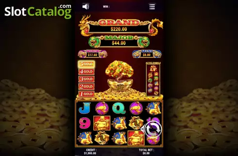 Οθόνη2. Lucky Wealth (Slot Factory) Κουλοχέρης