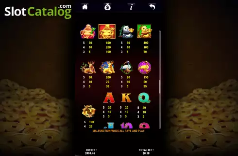 Οθόνη9. Lucky Wealth (Slot Factory) Κουλοχέρης