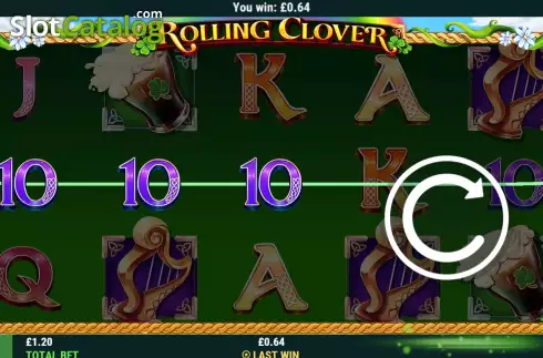 Οθόνη3. Rolling Clover Κουλοχέρης