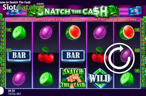 Οθόνη2. Snatch the Cash Κουλοχέρης