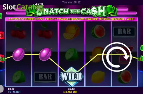 Οθόνη3. Snatch the Cash Κουλοχέρης