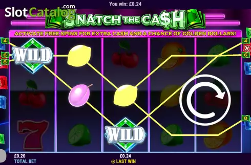 Οθόνη4. Snatch the Cash Κουλοχέρης
