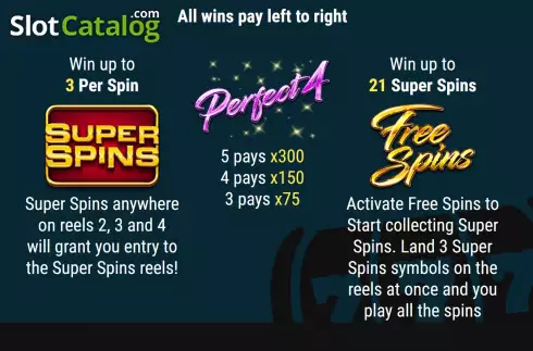 Οθόνη5. Perfect 4 Κουλοχέρης