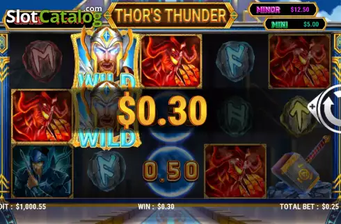 Οθόνη4. Thor's Thunder (Slot Factory) Κουλοχέρης