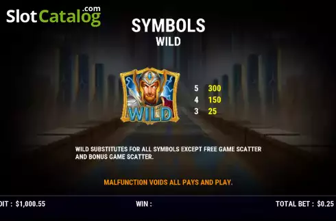 Οθόνη5. Thor's Thunder (Slot Factory) Κουλοχέρης