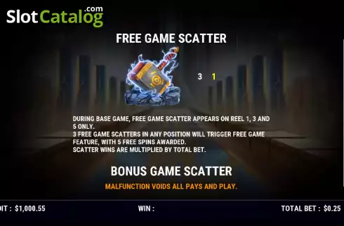 Οθόνη6. Thor's Thunder (Slot Factory) Κουλοχέρης