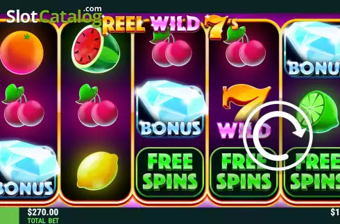 Οθόνη2. Reel Wild 7s Κουλοχέρης