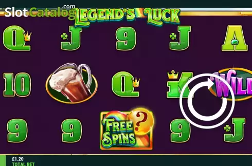Οθόνη2. Legends Luck Κουλοχέρης