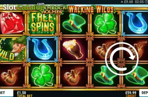 Οθόνη2. Walking Wilds (Slot Factory) Κουλοχέρης