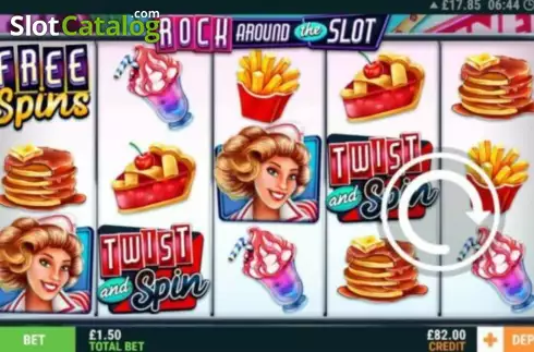 Οθόνη2. Rock Around the Slot Κουλοχέρης