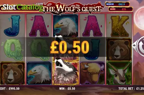 Οθόνη3. The Wolf's Quest Κουλοχέρης