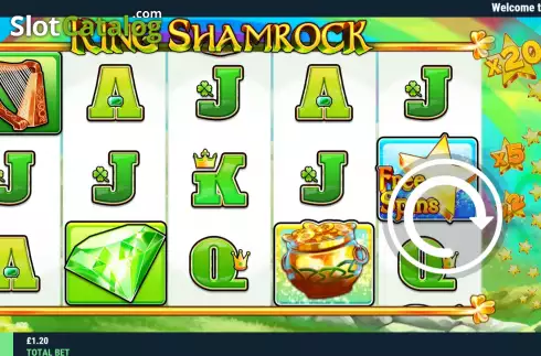 Οθόνη2. King Shamrock Κουλοχέρης