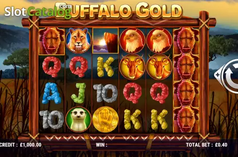 Οθόνη2. Buffalo Gold Κουλοχέρης
