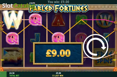 Οθόνη4. Fabled Fortunes Κουλοχέρης