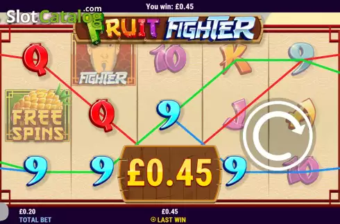 Οθόνη4. Fruit Fighter Κουλοχέρης 