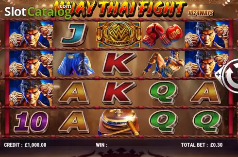 Οθόνη2. Muay Thai Fight Κουλοχέρης 