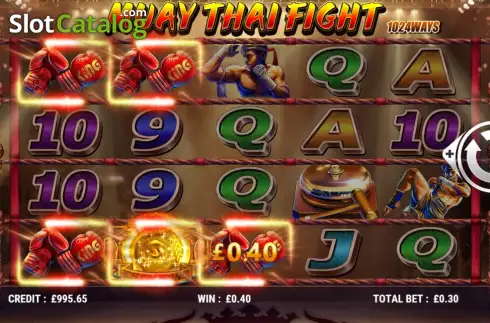 Οθόνη3. Muay Thai Fight Κουλοχέρης 