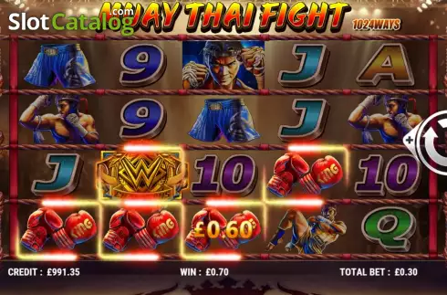 Οθόνη4. Muay Thai Fight Κουλοχέρης 
