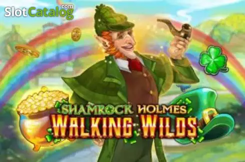 Shamrock Holmes Walking Wilds Λογότυπο Shamrock Holmes Walking Wilds Λογότυπο