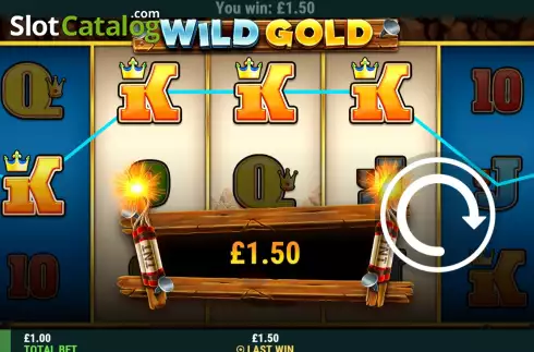 Οθόνη3. Wild Gold (Slot Factory) Κουλοχέρης 