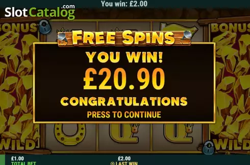 Οθόνη8. Wild Gold (Slot Factory) Κουλοχέρης 