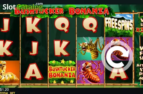 Οθόνη2. Bushtucker Bonanza Κουλοχέρης