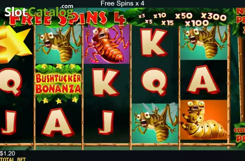 Οθόνη6. Bushtucker Bonanza Κουλοχέρης