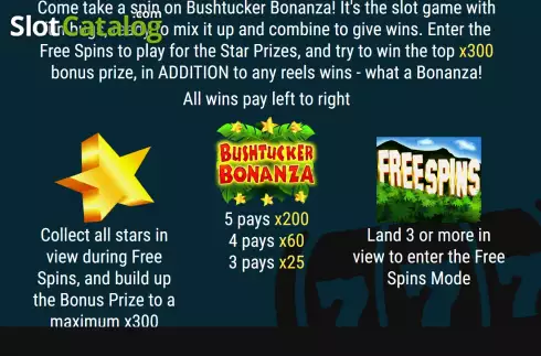 Οθόνη9. Bushtucker Bonanza Κουλοχέρης