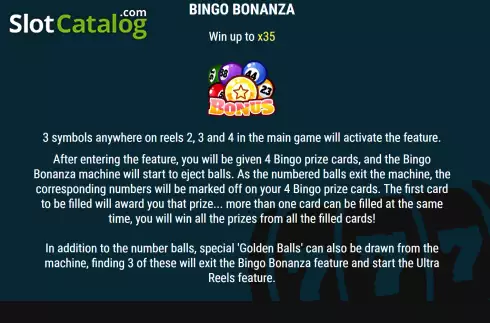 Οθόνη9. Reel Fruity Bingo Κουλοχέρης