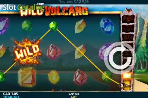 Οθόνη3. Wild Volcano (Slot Factory) Κουλοχέρης