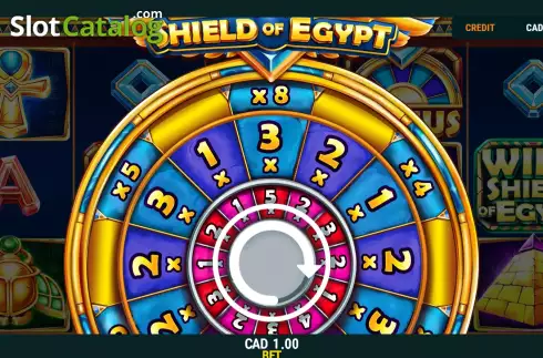 Οθόνη6. Shield of Egypt Κουλοχέρης