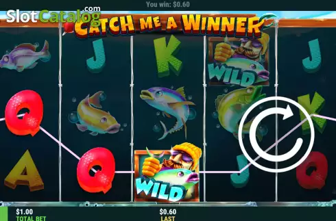 Οθόνη3. Catch Me A Winner Κουλοχέρης