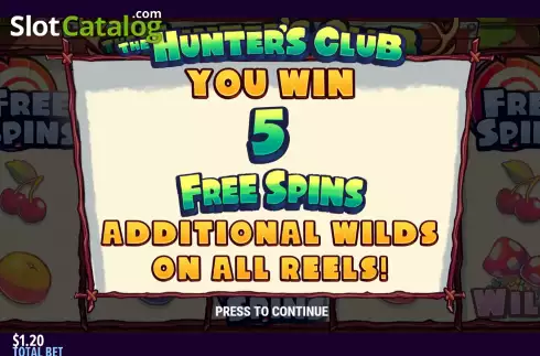 Οθόνη5. The Hunter's Club Κουλοχέρης