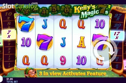 Οθόνη2. Kelly's Magic 7's Κουλοχέρης