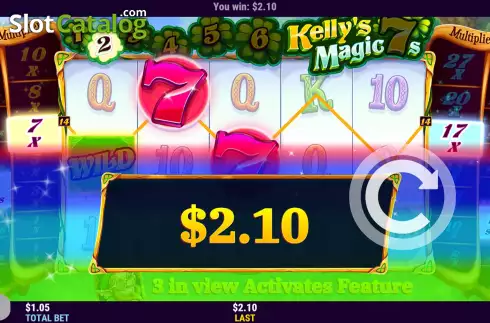 Οθόνη3. Kelly's Magic 7's Κουλοχέρης