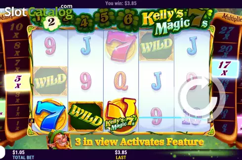 Οθόνη4. Kelly's Magic 7's Κουλοχέρης