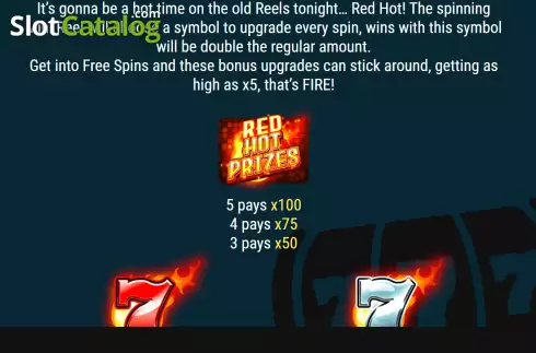 Οθόνη9. Red Hot Prizes Κουλοχέρης