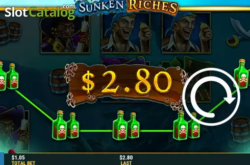 Οθόνη3. Sunken Riches Κουλοχέρης