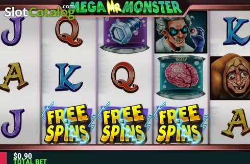 Οθόνη6. Mega Mr Monster Κουλοχέρης 