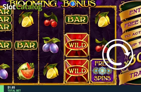 Οθόνη2. Blooming Bonus Κουλοχέρης
