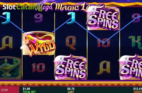 Οθόνη8. Mega Magic Lamps Κουλοχέρης