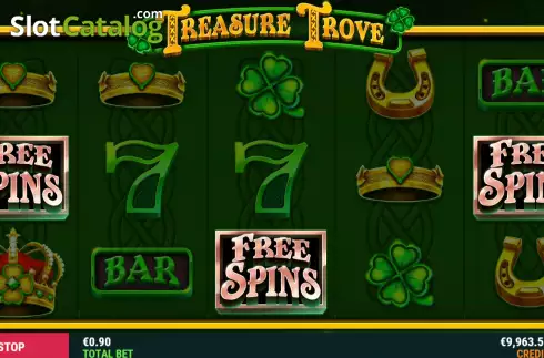 Οθόνη8. Treasure Trove (Slot Factory) Κουλοχέρης