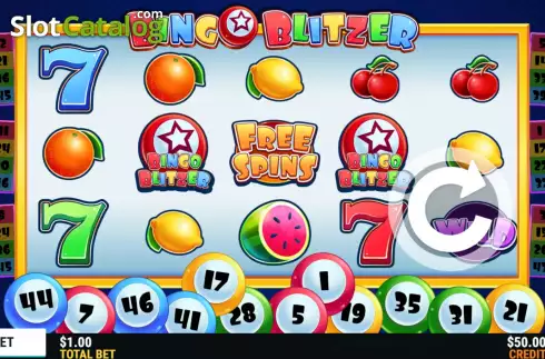 Οθόνη2. Bingo Blitzer Κουλοχέρης